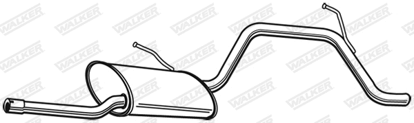 Rear Muffler (23030)