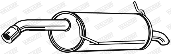 Rear Muffler (23995)