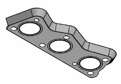 Gasket, exhaust pipe