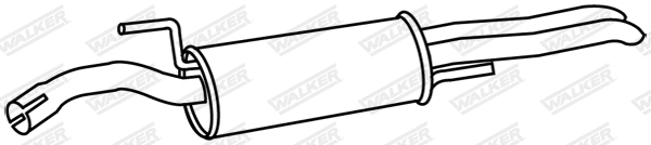 Rear Muffler (17586)