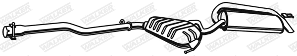 Rear Muffler (21463)