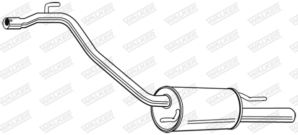 Rear Muffler (21291)
