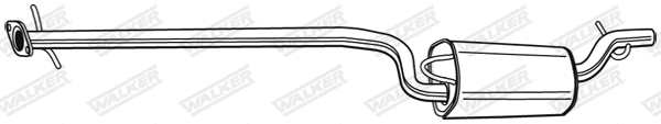 Centre Muffler (71003)