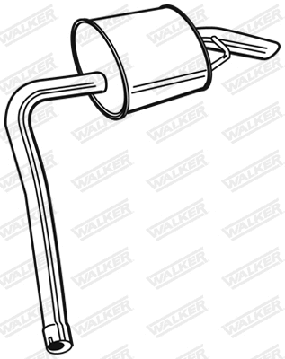 Rear Muffler (21032)