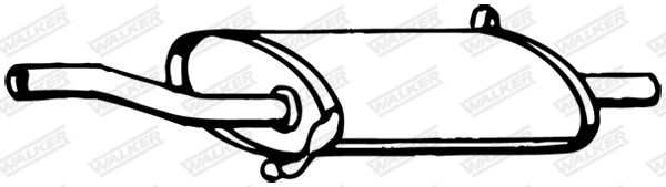 Rear Muffler (14172)