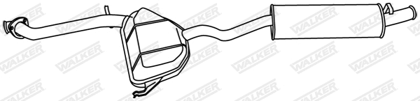 Rear Muffler (19326)