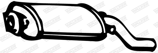 Rear Muffler (13260)