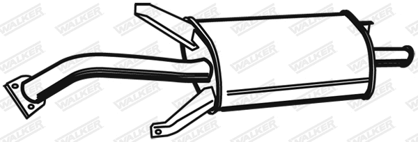 Rear Muffler (21363)
