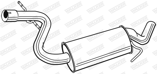 Centre Muffler (23104)