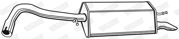 Rear Muffler (22036)