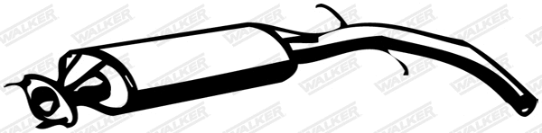 Centre Muffler (15373)