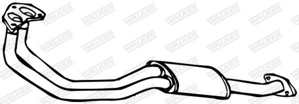 Front Muffler (16137)
