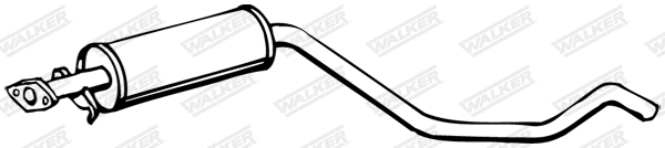 Centre Muffler (18007)