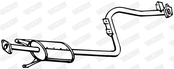 Centre Muffler (15689)