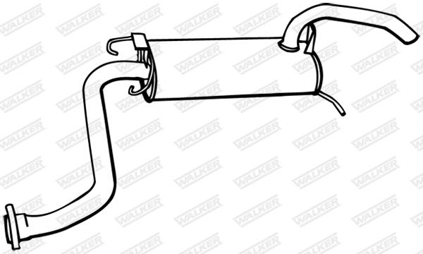 Rear Muffler (06207)