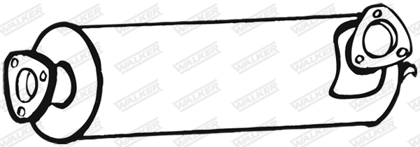 Centre Muffler (08321)