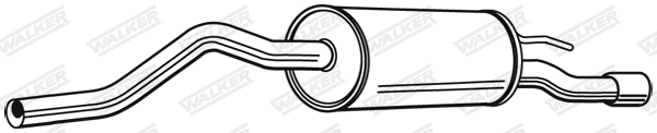 Rear Muffler (24166)
