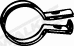 Clamping Piece, exhaust system (80771)