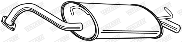 Rear Muffler (23327)