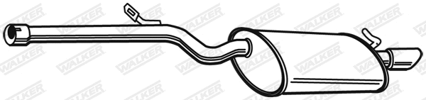 Rear Muffler (23489)