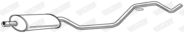Front Muffler (23519)