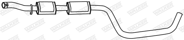 Centre Muffler (19715)