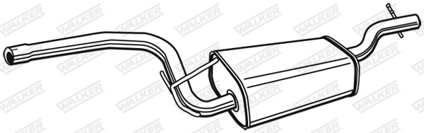 Centre Muffler (72328)