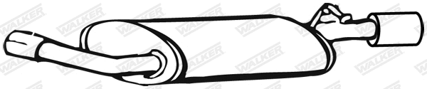 Rear Muffler (13751)
