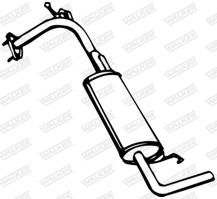 Rear Muffler (13130)