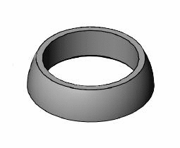 Gasket, exhaust pipe