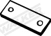 Rubber Strip, exhaust system (81424)