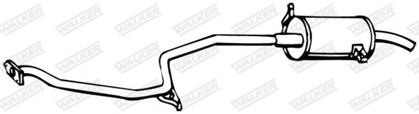 Rear Muffler (18140)