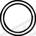 Gasket, exhaust pipe (82947)