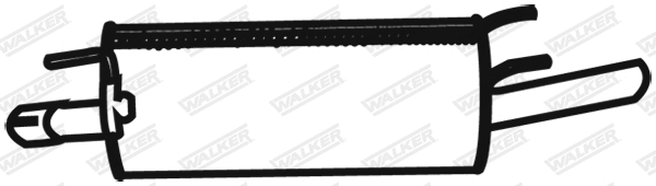 Rear Muffler (19384)