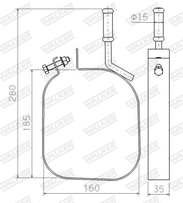 Mount, exhaust system (80594)