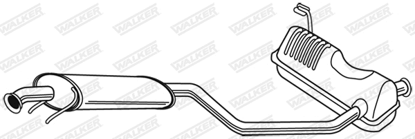 Centre Muffler (22302)