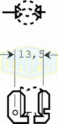 Bulb, front fog light