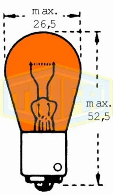 Bulb, direction indicator