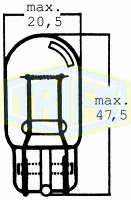 Bulb, direction indicator (01781)