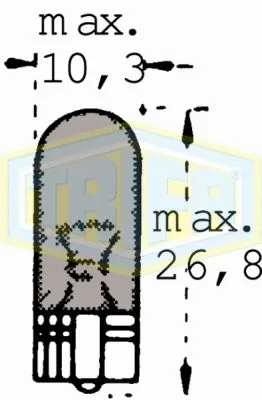 Bulb, direction indicator
