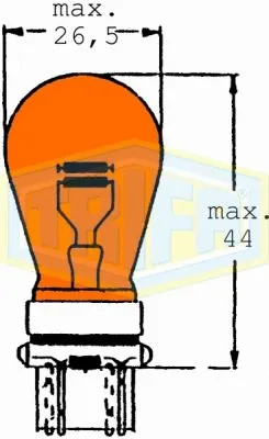 Bulb, direction indicator (83327)