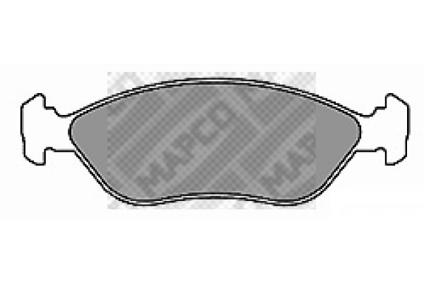 Brake Pad Set, disc brake (6450)