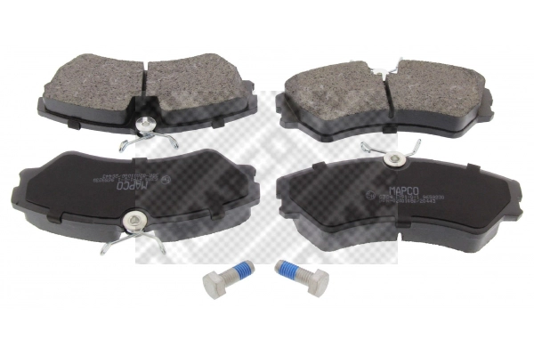 Brake Pad Set, disc brake (6384)