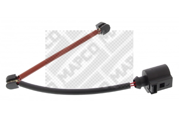 Warning Contact, brake pad wear