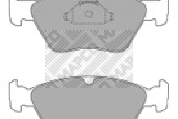 Brake Pad Set, disc brake (6459)