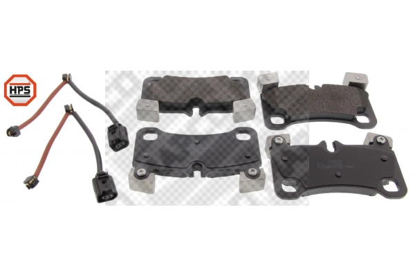 Brake Pad Set, disc brake (6987HPS)