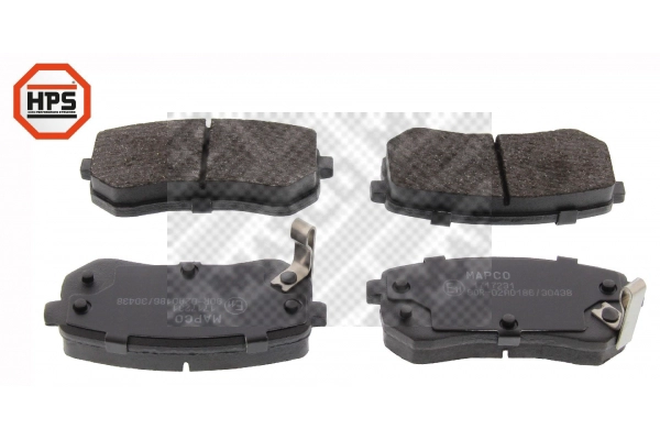 Brake Pad Set, disc brake (6816HPS)