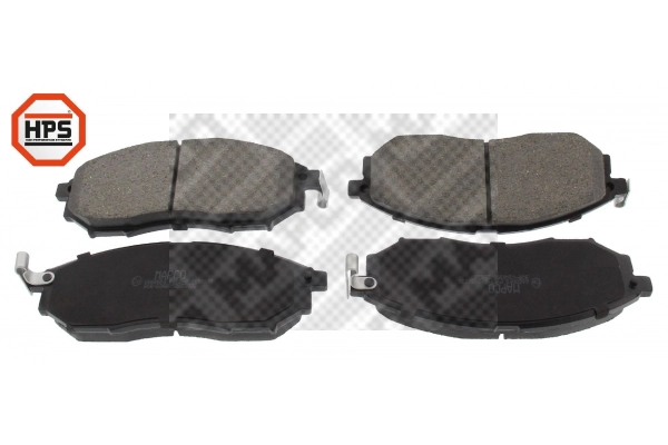 Brake Pad Set, disc brake (6968HPS)