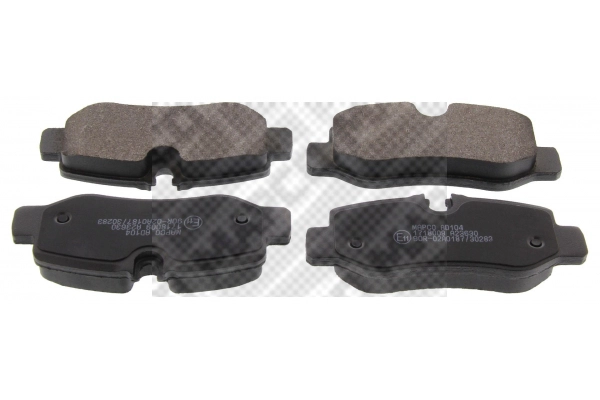 Brake Pad Set, disc brake (6701)