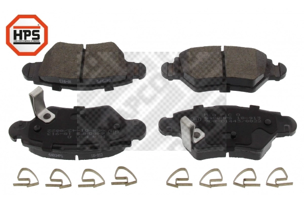 Brake Pad Set, disc brake (6480HPS)
